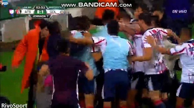 Orbelin Pineda Goal - Atlas vs Guadalajara Chivas 0-1