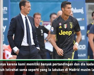 Ronaldo Tak Akan Selalu Menjadi Starter - Allegri