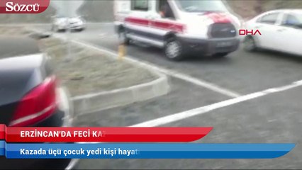 Скачать видео: Erzincan'da feci kaza yedi kişi hayatını kaybetti