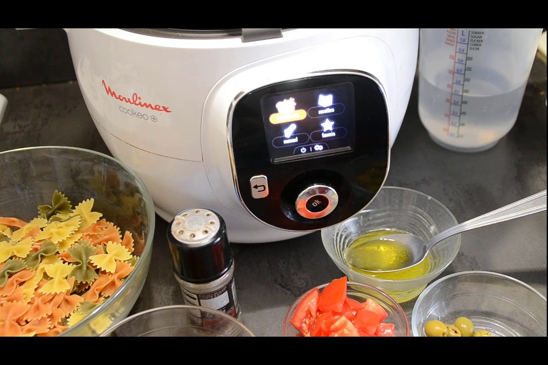 Salade farfalles aux 2 tomates cookeo