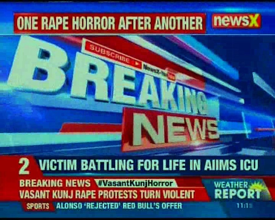 New Delhi: 10 Cops injured, 12 vehicles damaged due to Massive outrage over rape of a minor