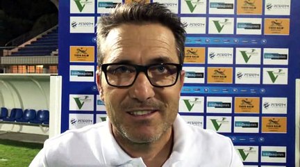 N1 - Alain POCHAT réagit après le nul du FC VILLEFRANCHE contre l'US AVRANCHES