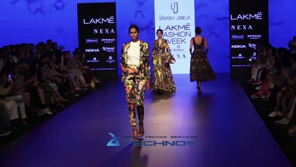 Rhea Chakraborty Walks The Ramp For Urvashi Joneja At LFW WinterFestive 2018 Day 1