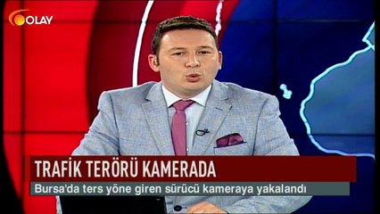 Trafik terörü kamerada