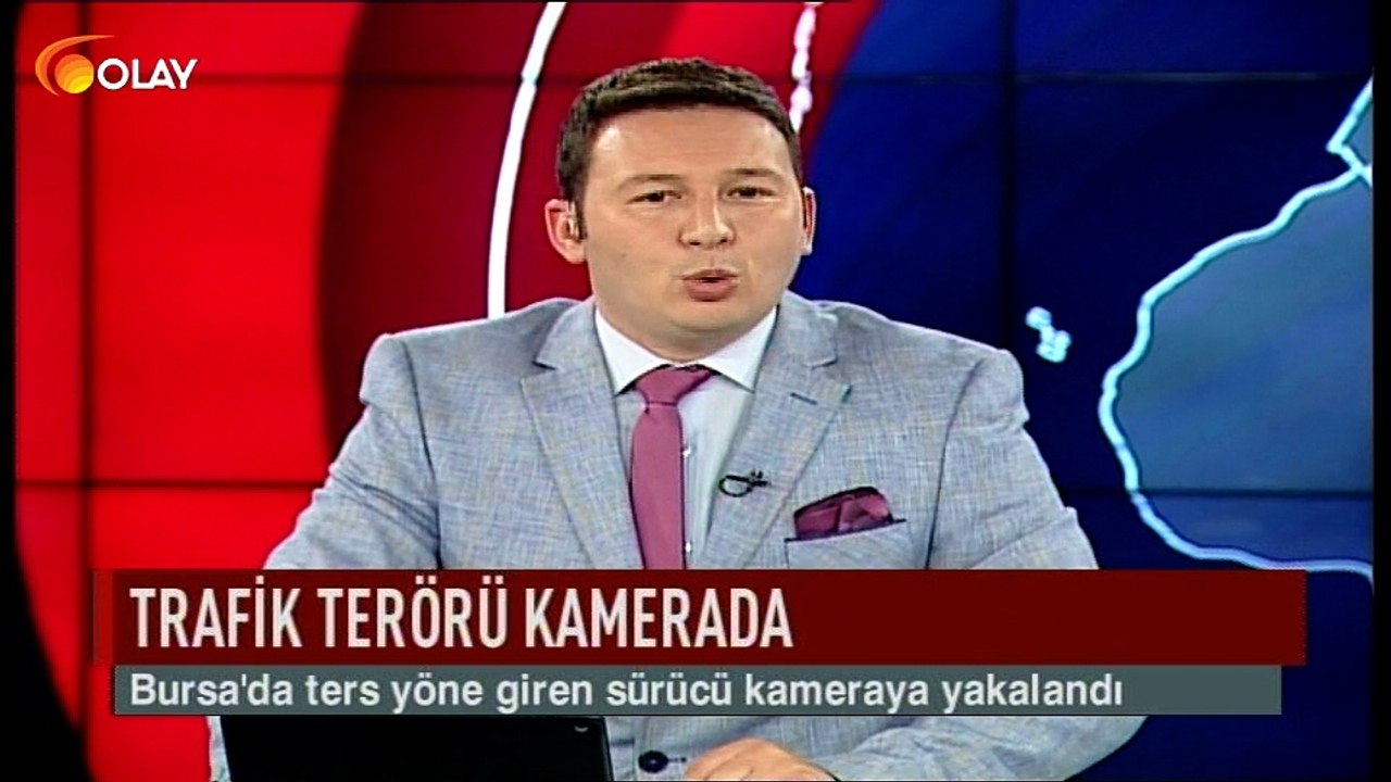 Trafik terörü kamerada