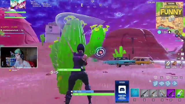 NINJA REACTS TO *HUGE* LIGHTNING CUBE EVENT! *CRAZY* Fortnite FUNNY & SAVAGE Moments