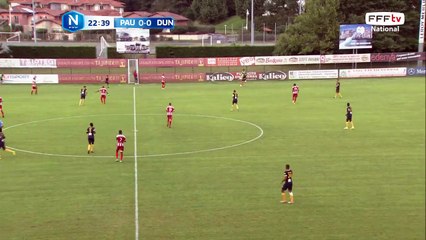 Carton Jaune pour le numéro 19 de Dunkerque.