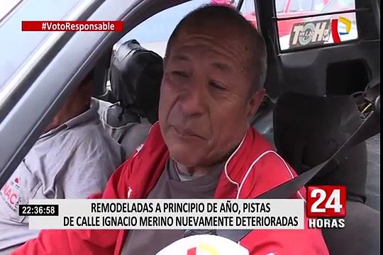 Lince: pistas que habían sido remodeladas a inicio de año lucen deterioradas