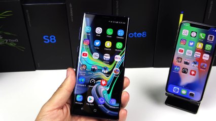 iPhone_X_vs_Note_9_Speed_Test!!