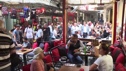 Taksim'de izinsiz gösteriye polis müdahalesi (3) - İSTANBUL