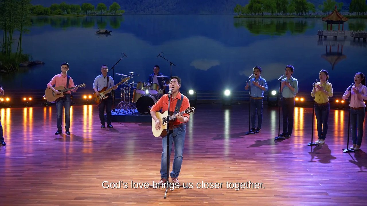 Praise and Worship Song "God's Love Brings Us Close Together" (Male Solo)