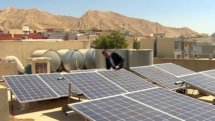عراقيون يلجؤون للطاقة الشمسية للتغلب على أزمة الكهرباء