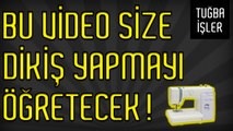 Ev Tipi Dikiş Makinesiyle Düz Dikiş Nasıl Yapılır? | Tuğba İşler