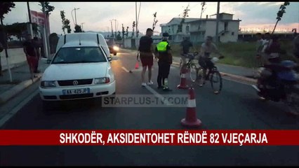 SHKODËR, AKSIDENTOHET RËNDË 82 VJEÇARJA