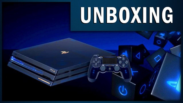 UNBOXING PS4 Pro 500 Millions : Une PS4 collector qui vaut le détour ?