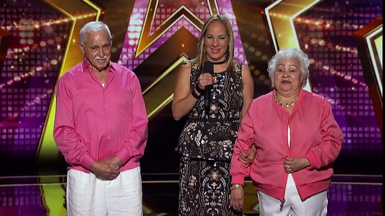 Celina and Filiberto- Elderly Couple Dances To -Turn Down For What- - America's Got Talent 2018