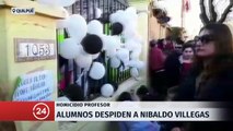 Así despidieron sus alumnos al profesor Nibaldo