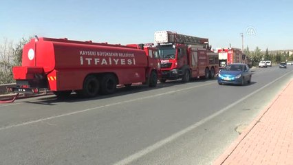 Tarihi İlçede Arazi Yangını