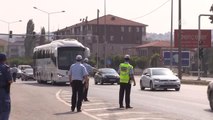 İçişleri Bakanı Soylu, Susurluk'ta Trafik Denetimine Katıldı