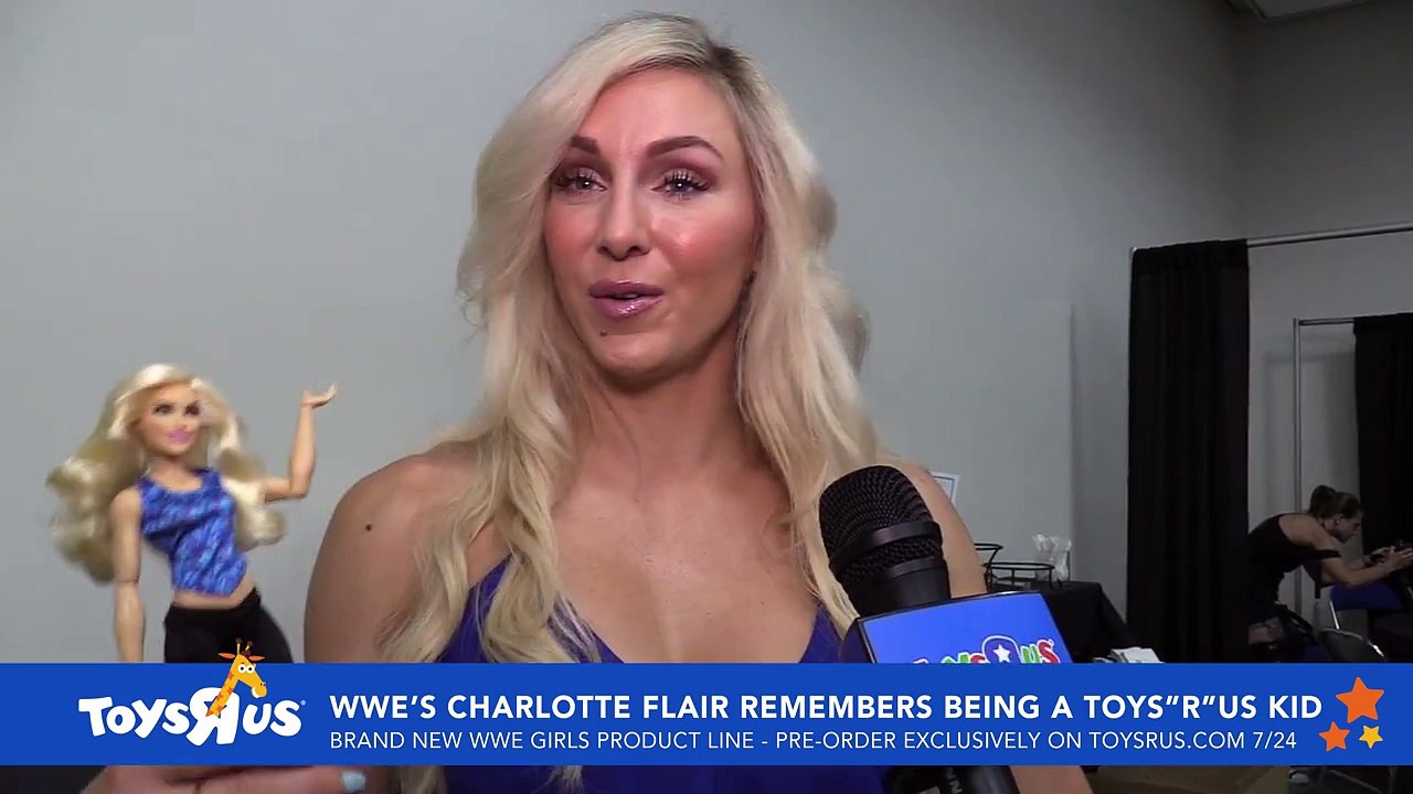 WWE's Charlotte Flair Remembers Being a Toys R Us Kid