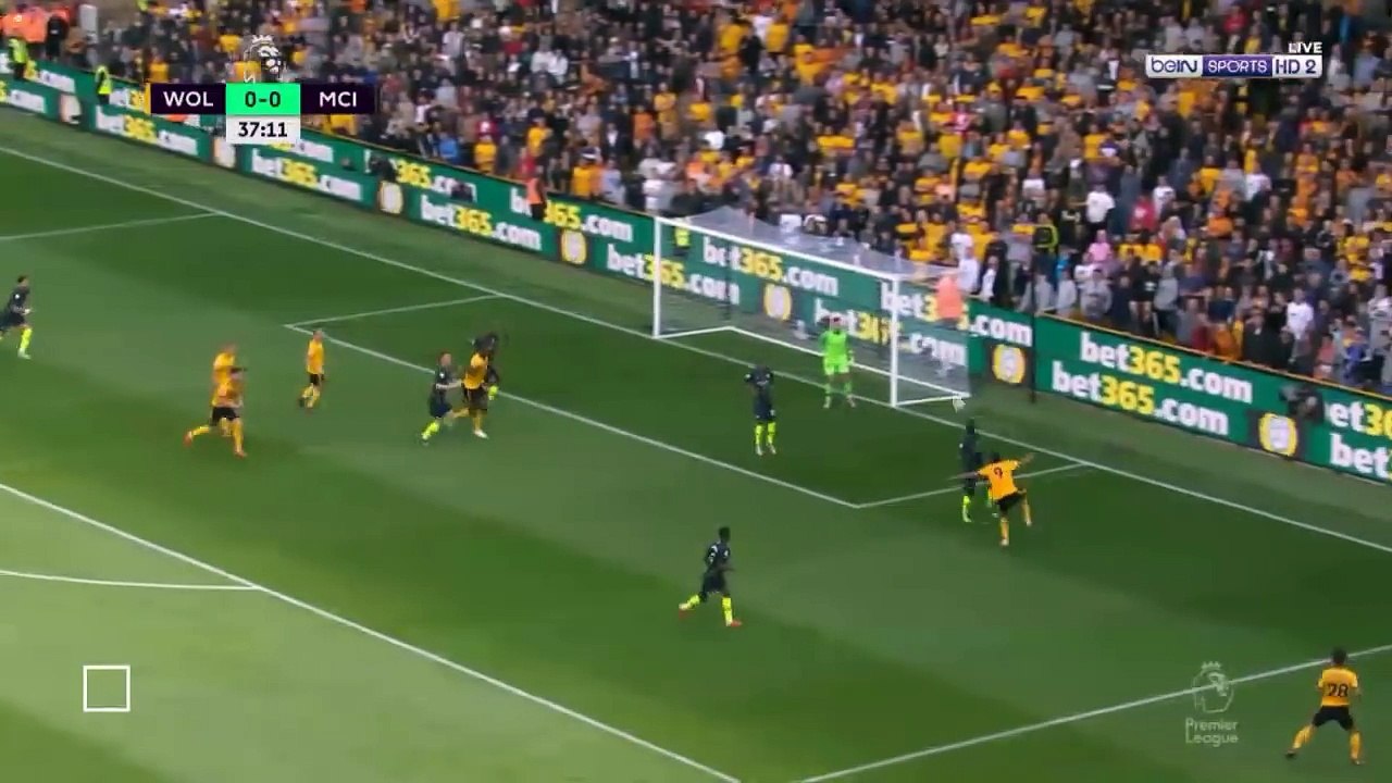 ملخص مباراة مان سيتى ولفرهامبتون (25-8-2018)