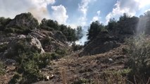 Spil Dağı Eteklerinde Orman Yangını (2)