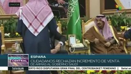 España incrementa su venta de armas al gobierno saudí