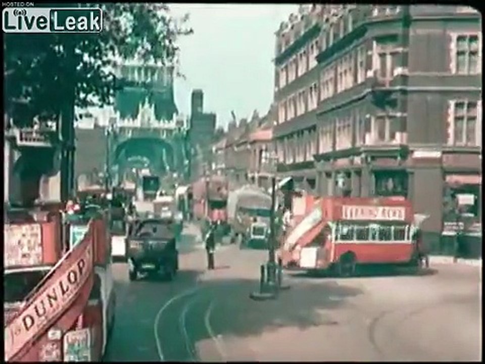 Londres filmé en 1924 en couleurs !