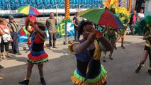 Danse brésilienne à la fête de la Saint Fiacre de Château-Gontier