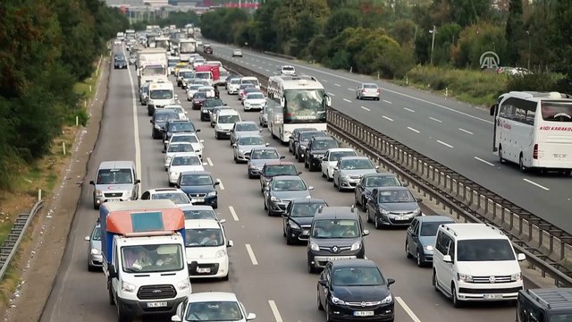 Tatilciler dönüş yolunda - KOCAELİ
