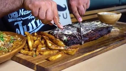 تحدي سحس لي اكبر ستيك في جدة  S7S Challenge Largest steak in Jeddah