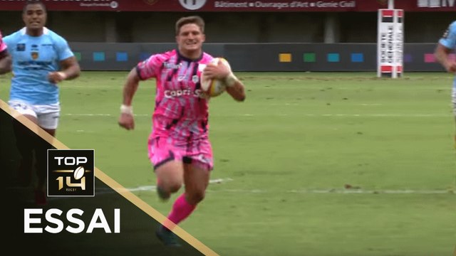 TOP 14 - Essai Piet VAN ZYL (SFP) - Perpignan - Paris - J1 - Saison 2018/2019