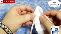 - Flower making | How to make Rose Flowers with Toilet paper (tissue paper) | DIY Paper CraftCredit: Ks3 CreativeArtFull video: