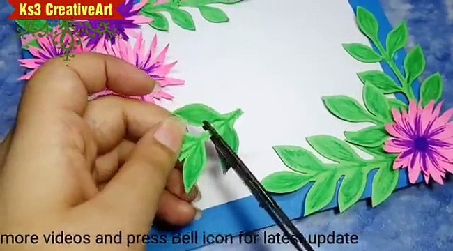 - Paper Rakhi Card Craft Idea | Easy Gift Idea | Raksha Bandhan | Paper Flower Card | diy paper craftCredit: Ks3 CreativeArtFull video: