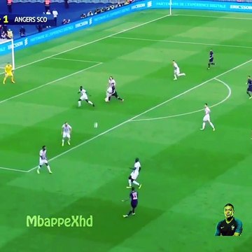 mbappe goal psg x Angers 25/08/2018