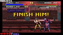 Mortal Kombat 3: Guia de Movimientos Finales Kung Lao