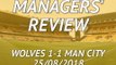 Wolves 1-1 Man City - Managers' review