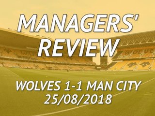 Wolves 1-1 Man City - Managers' review