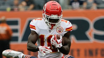 Hill nearly breaks loose on explosive 28-yard dash