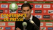 Conférence de presse AS Nancy Lorraine - Chamois Niortais (0-1) : Didier THOLOT (ASNL) - Patrice LAIR (CNFC) - 2018/2019