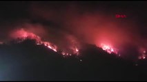 Sivasta Ormanlık Alandaki Yangın Yerleşim Yerlerini Tehdit Ediyor Ek