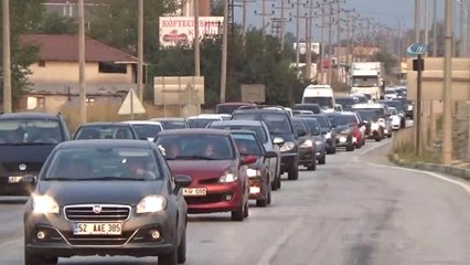 Yollarda Bayram Dönüşü Çilesi
