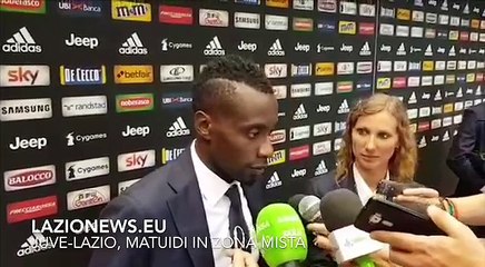 JUVE-LAZIO, MATUIDI IN ZONA MISTA