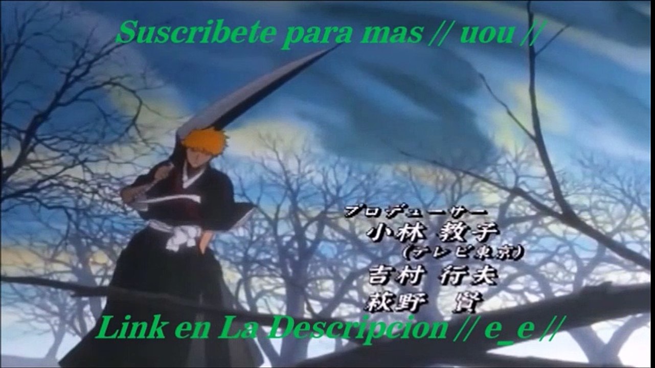 Bleach Opening 3 - Amor Sangriento ( Los Enanitos Verdes )
