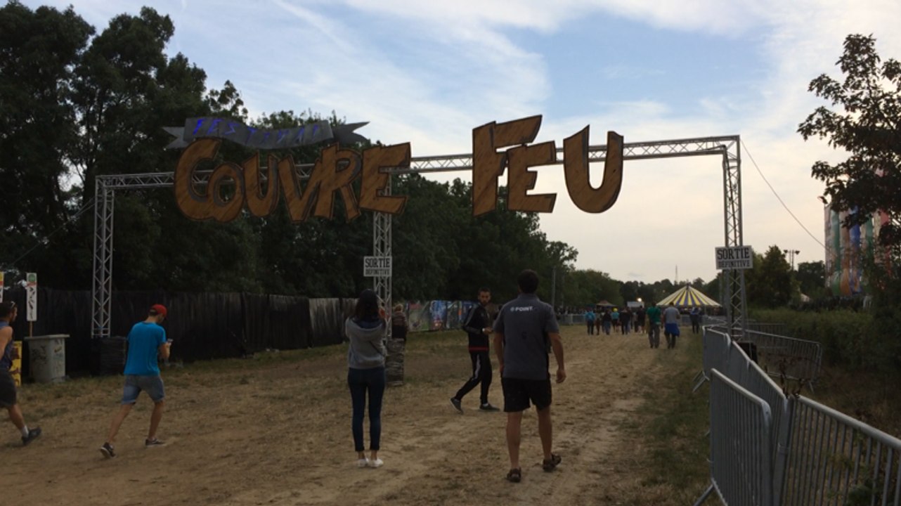 Le groupe sénégalais Daara J est sur scène pour le festival Couvre Feu