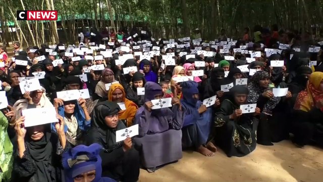 «Jour noir» dans les camps rohingyas, un an après l'exode de Birmanie