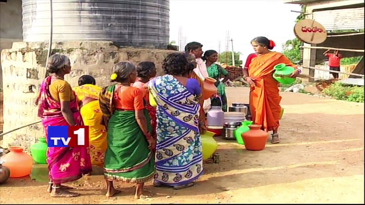 కబడ్డీ ఆడుతున్న కొమ్రక్క || Jabardasth Komaram Dandora || 24-08-2018 - TV1