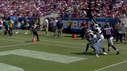 Braxton Miller gets UP for TD catch against two Rams defenders