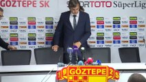 Göztepe - Fenerbahçe maçının ardından - Fenerbahçe Teknik Direktörü Cocu - İZMİR