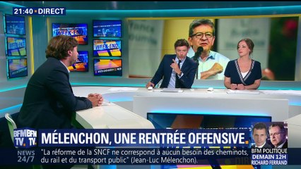Jean-Luc Mélenchon effectue une rentrée offensive (2/4)